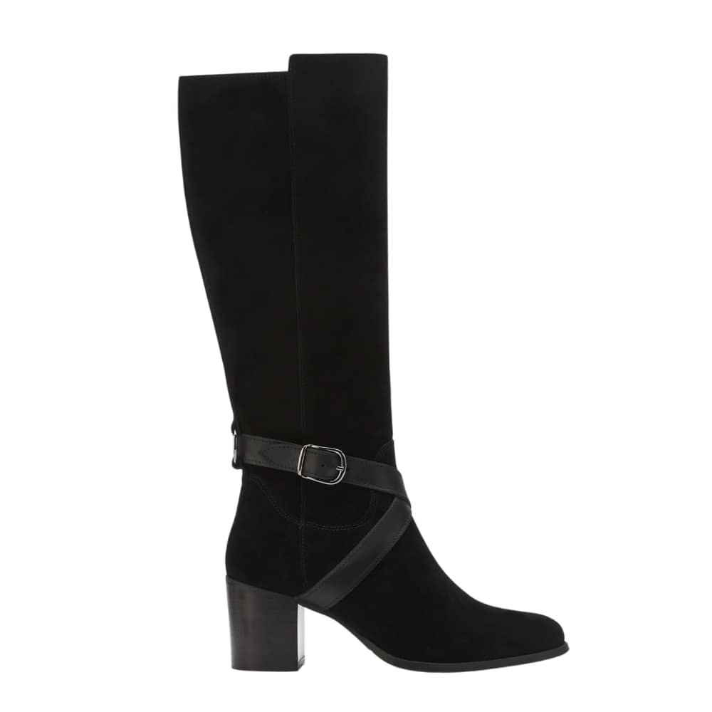 Easton Knee High Boot in Suede