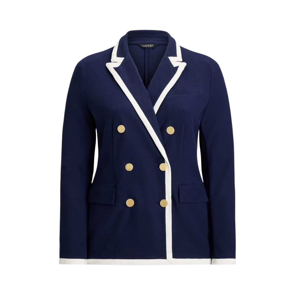 Two Tone Double Breasted Blazer Two Tone Double Breasted Blazer