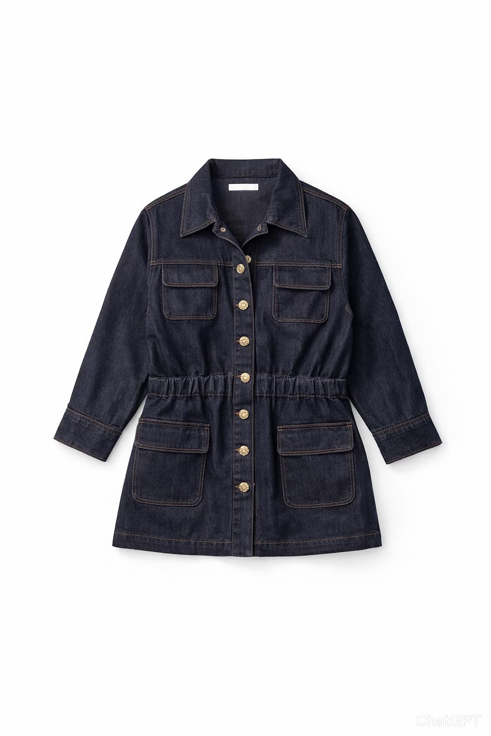 The Hour Longline Denim Jacket Love Curves