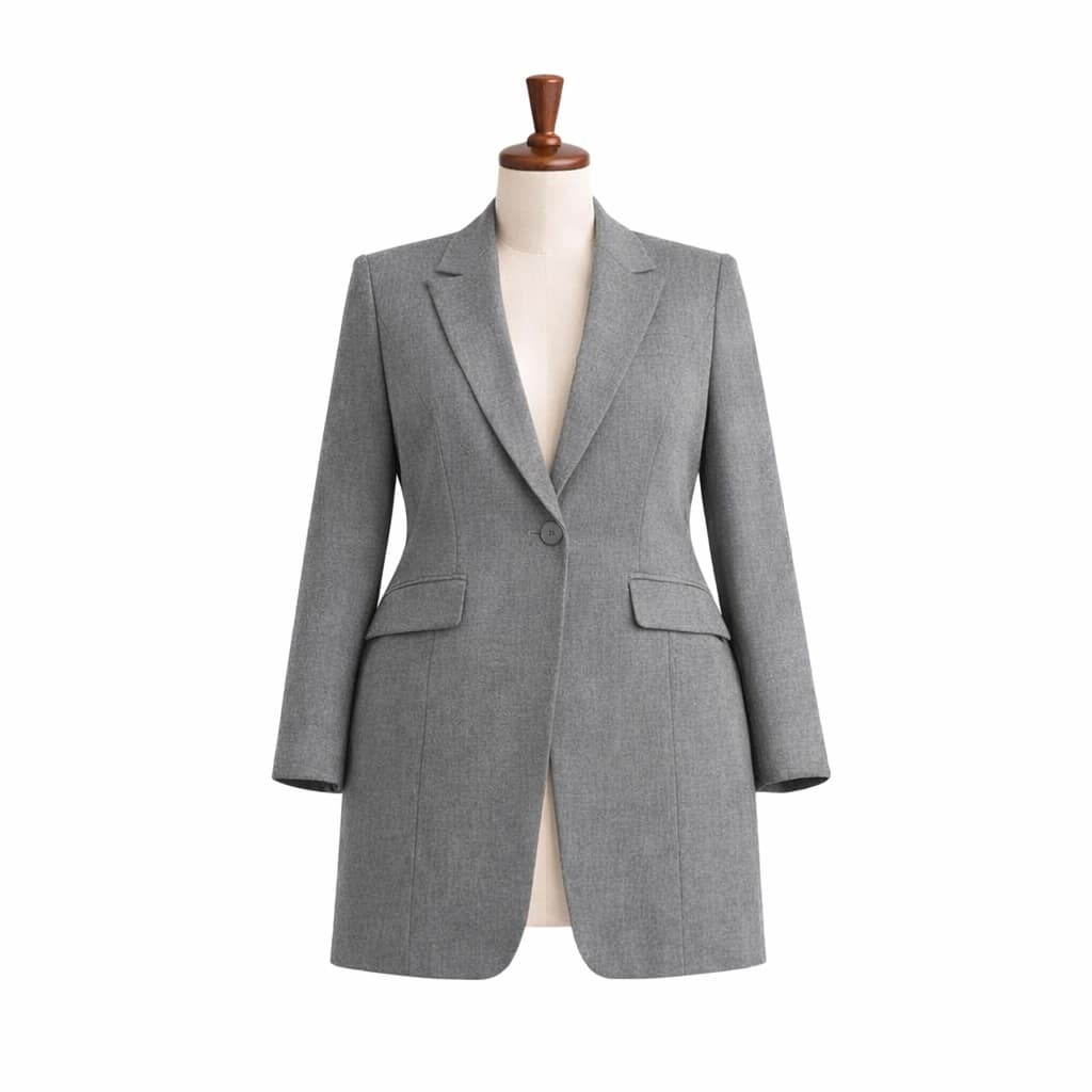 Structured Longline Blazer