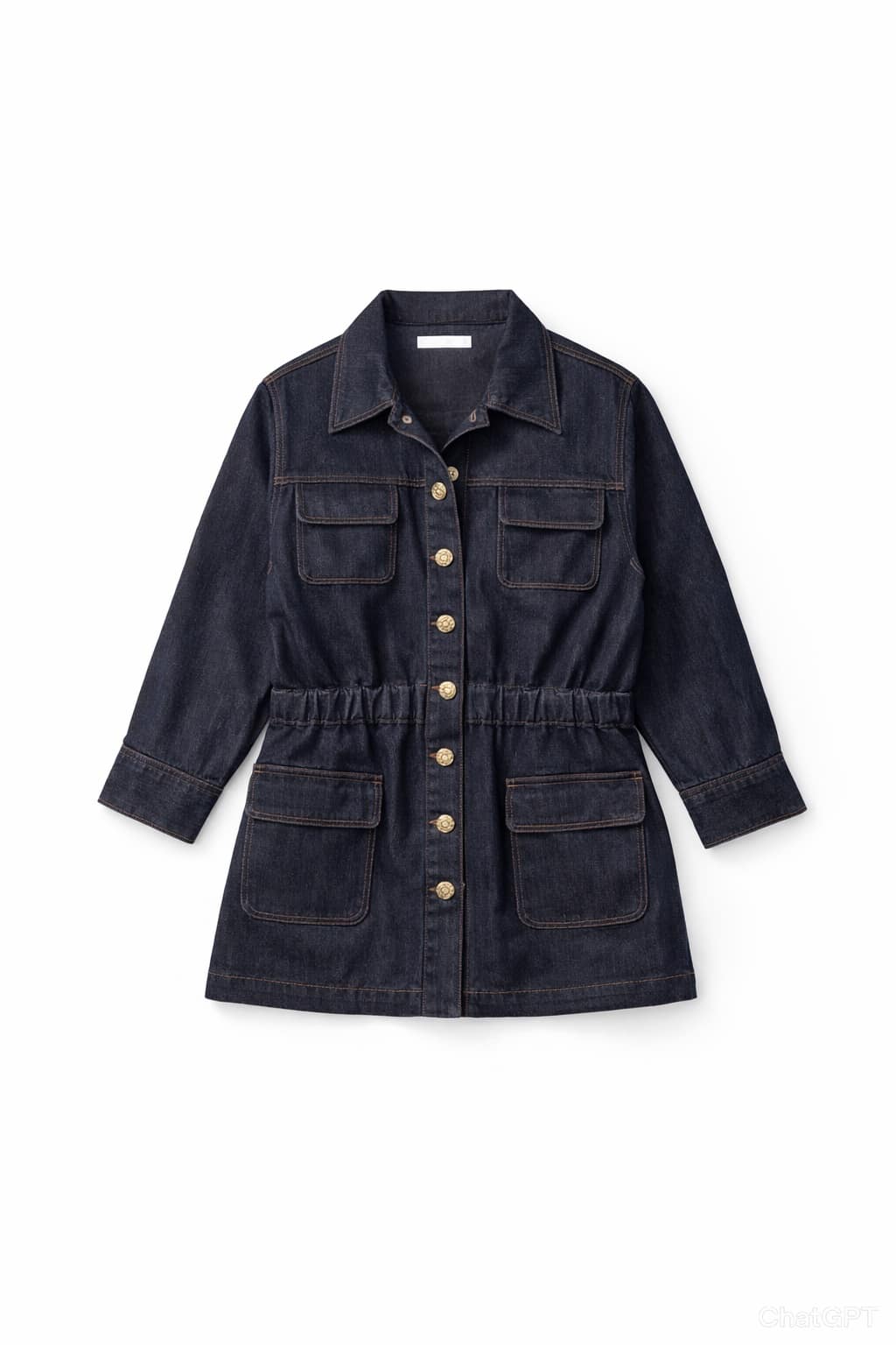The Hour Longline Denim Jacket
