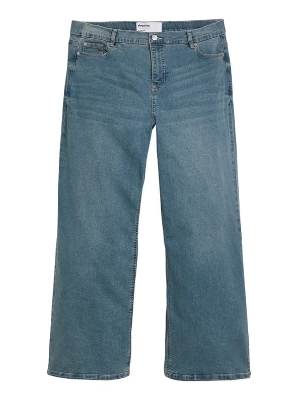 Stretch Wide Leg Jeans